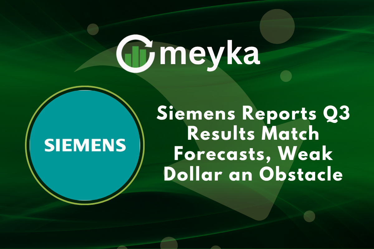 Siemens Reports Q3