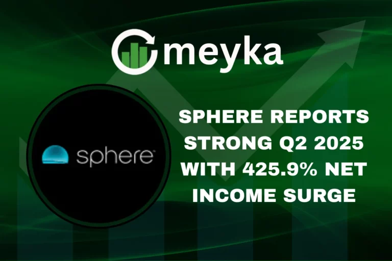 Sphere Reports Strong Q2 2025 with 425.9% Net Income Surge