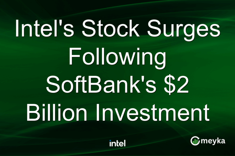 Intel's Stock Surges Following SoftBank's $2 Billion Investment