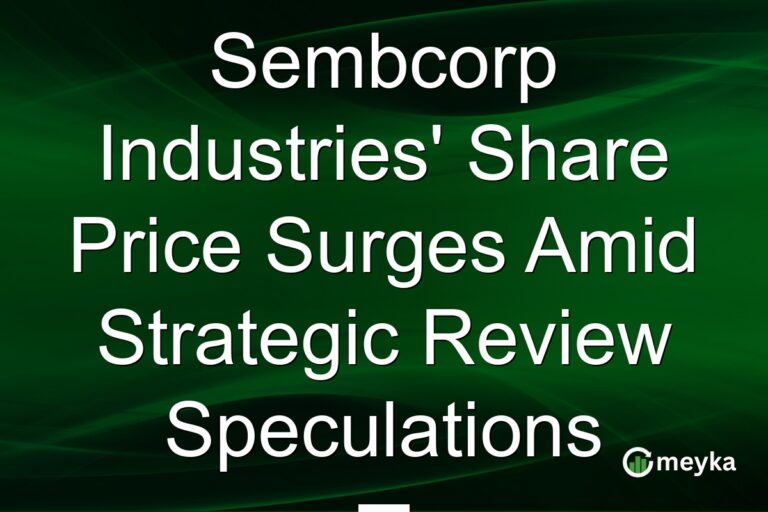Sembcorp Industries' Share Price Surges Amid Strategic Review Speculations