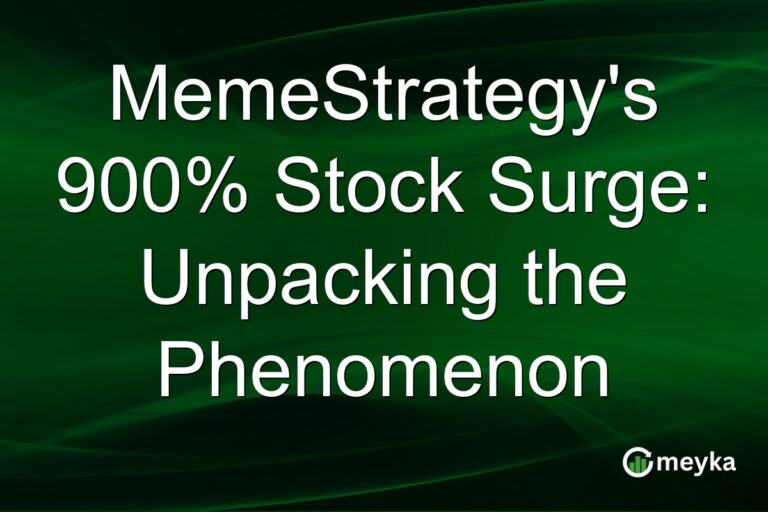 MemeStrategy's 900% Stock Surge: Unpacking the Phenomenon