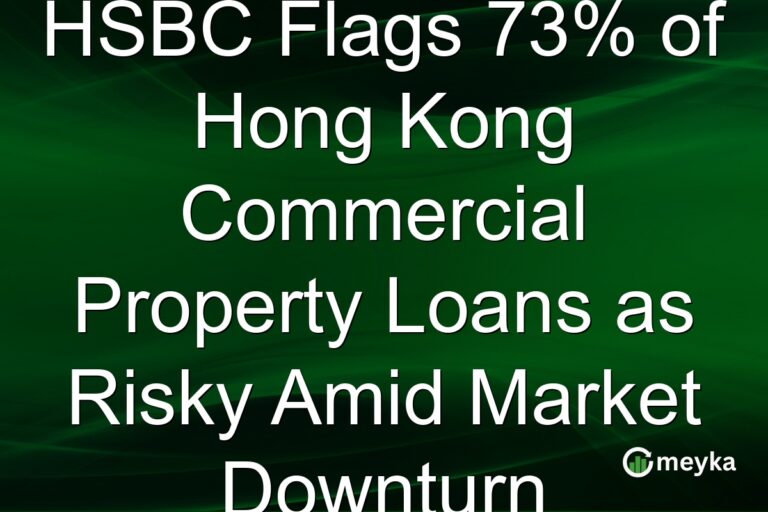 HSBC Flags 73% of Hong Kong Commercial Property Loans as Risky Amid Market Downturn