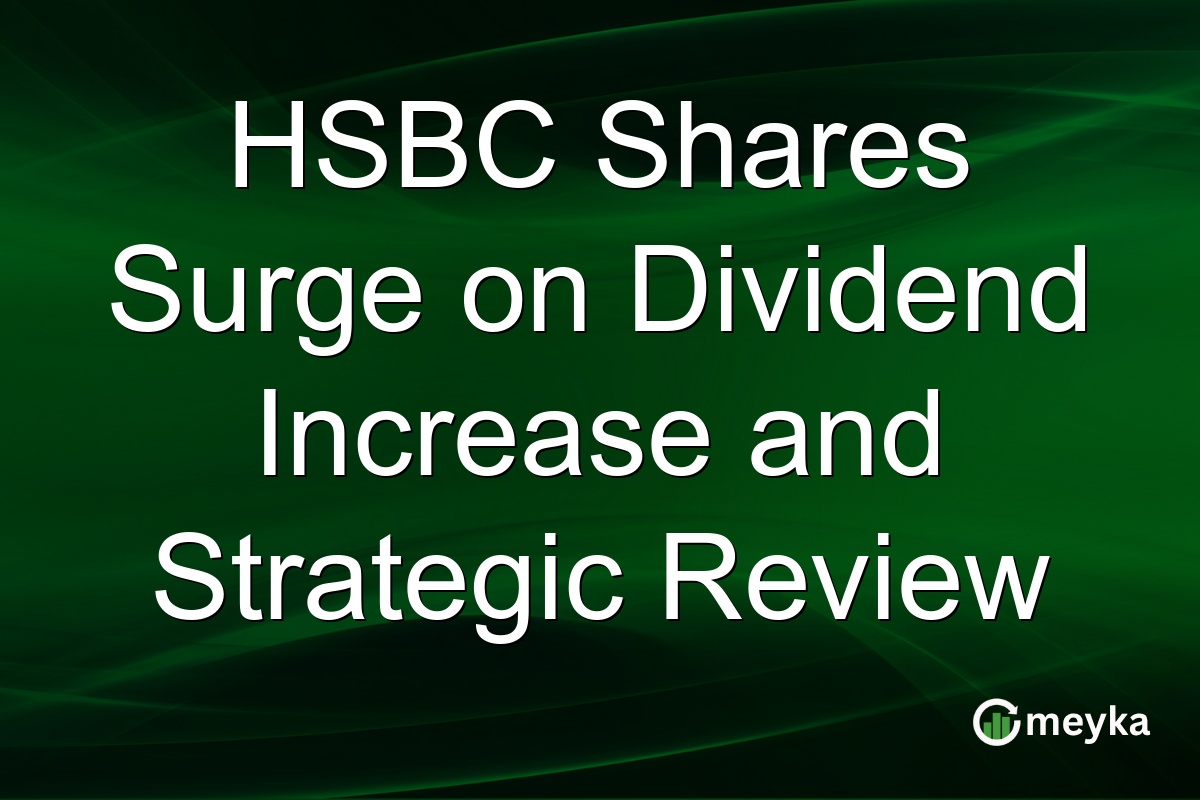 HSBC Shares Surge on Dividend Increase and Strategic Review