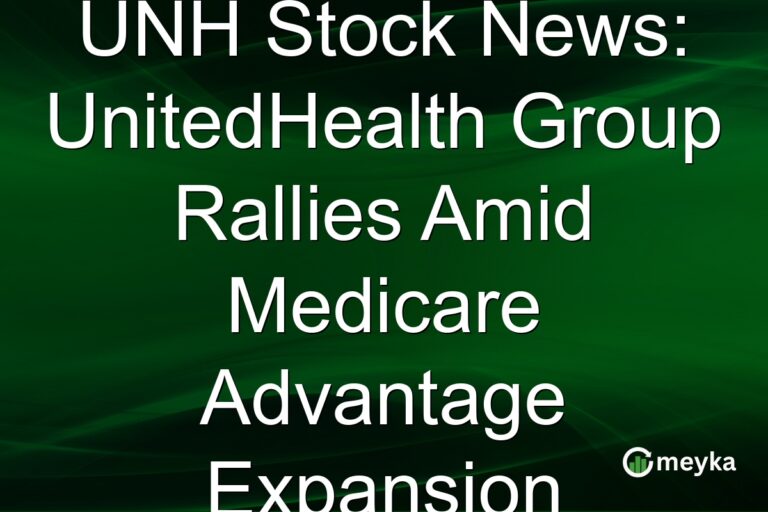 UNH Stock News: UnitedHealth Group Rallies Amid Medicare Advantage Expansion