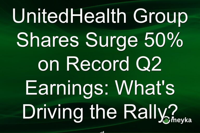 UnitedHealth Group Shares Surge 50% on Record Q2 Earnings: What's Driving the Rally?