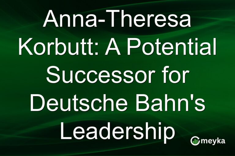 Anna-Theresa Korbutt: A Potential Successor for Deutsche Bahn's Leadership