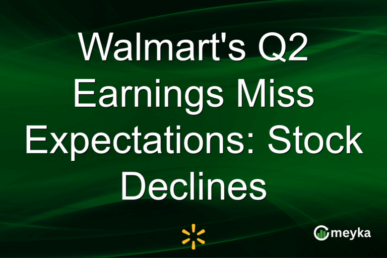 Walmart's Q2 Earnings Miss Expectations: Stock Declines