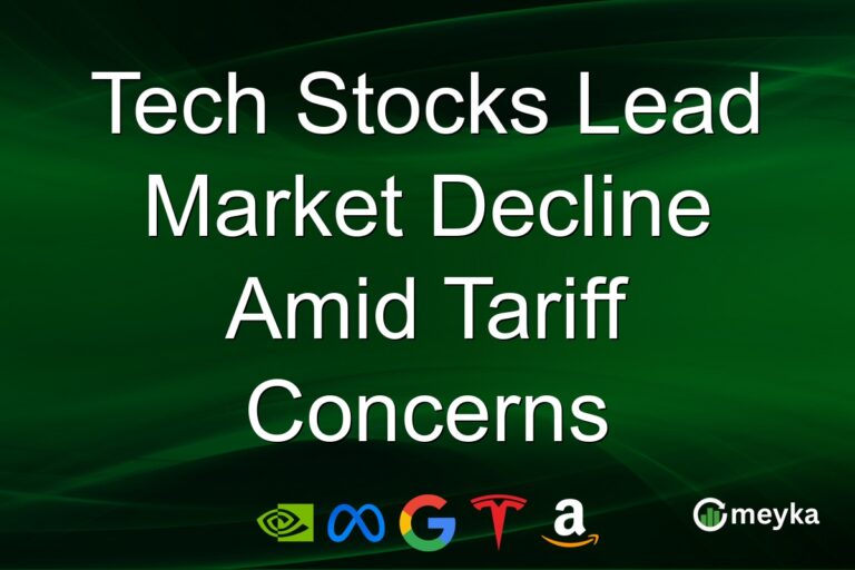 Tech Stocks Lead Market Decline Amid Tariff Concerns