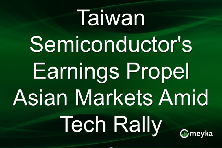 Taiwan Semiconductor's Earnings Propel Asian Markets Amid Tech Rally