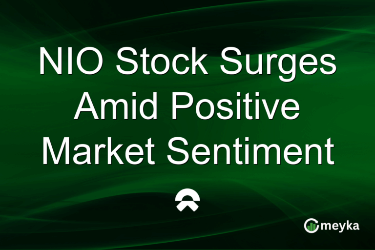 NIO Stock Surges Amid Positive Market Sentiment
