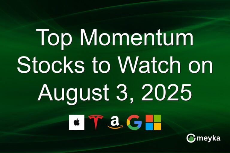 Top Momentum Stocks to Watch on August 3, 2025