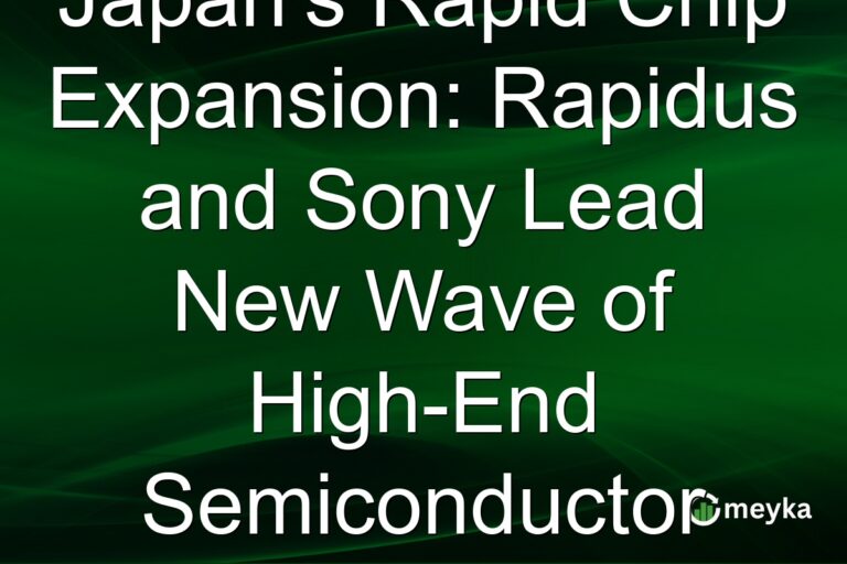 Japan's Rapid Chip Expansion: Rapidus and Sony Lead New Wave of High-End Semiconductor Plants