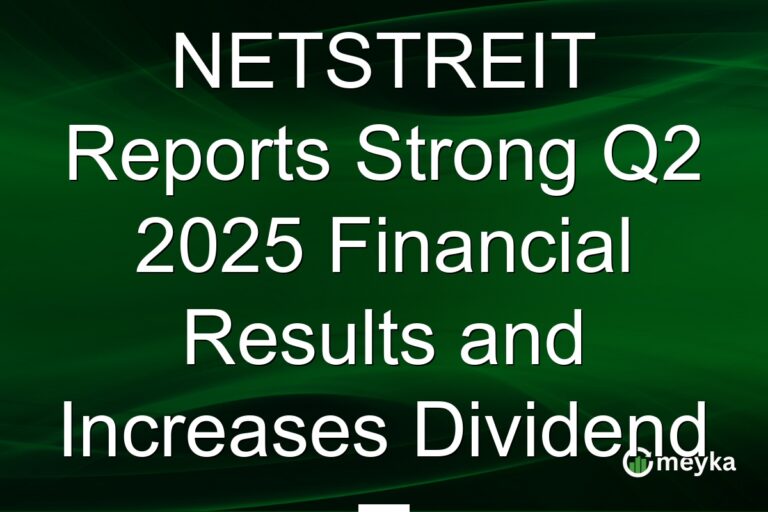 NETSTREIT Reports Strong Q2 2025 Financial Results and Increases Dividend