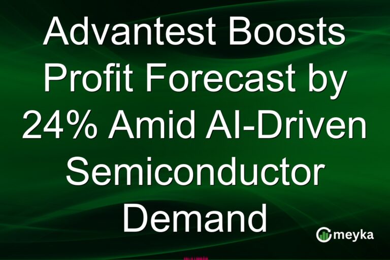 Advantest Boosts Profit Forecast by 24% Amid AI-Driven Semiconductor Demand