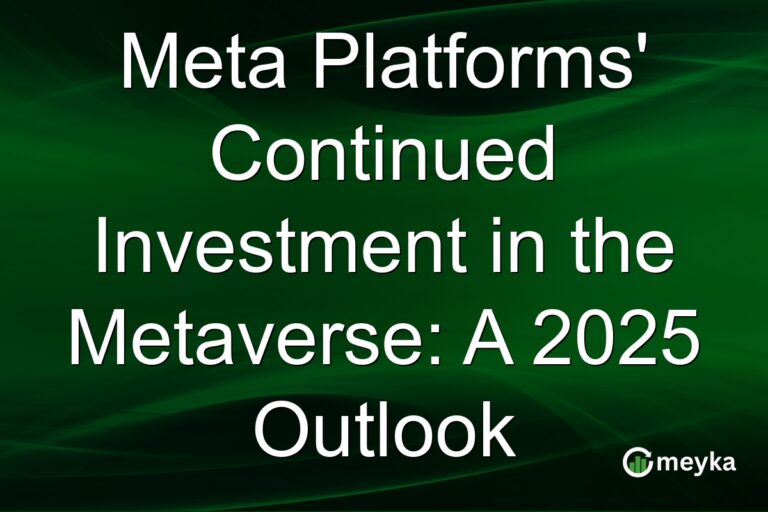 Meta Platforms' Continued Investment in the Metaverse: A 2025 Outlook