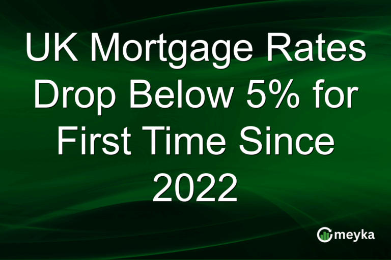 UK Mortgage Rates Drop Below 5% for First Time Since 2022