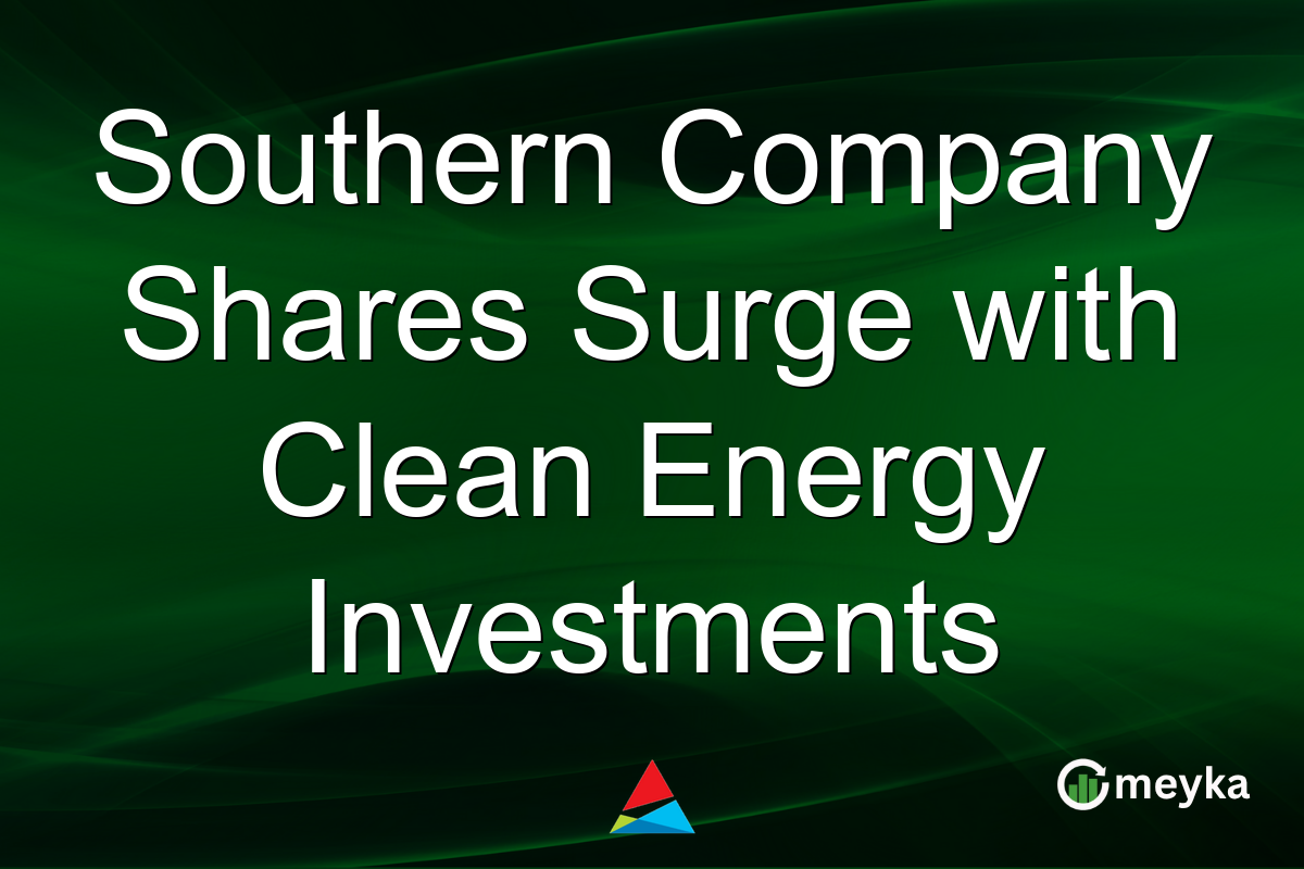 Southern Company Shares Surge with Clean Energy Investments