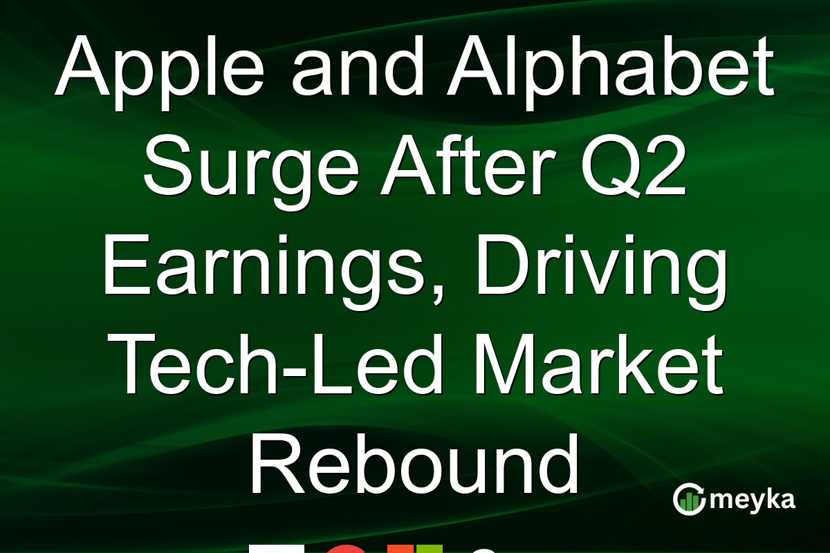 Apple and Alphabet Surge After Q2 Earnings, Driving Tech-Led Market Rebound