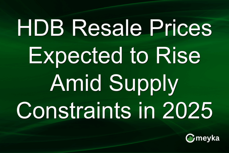 HDB Resale Prices Expected to Rise Amid Supply Constraints in 2025