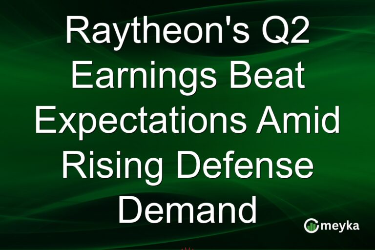 Raytheon's Q2 Earnings Beat Expectations Amid Rising Defense Demand