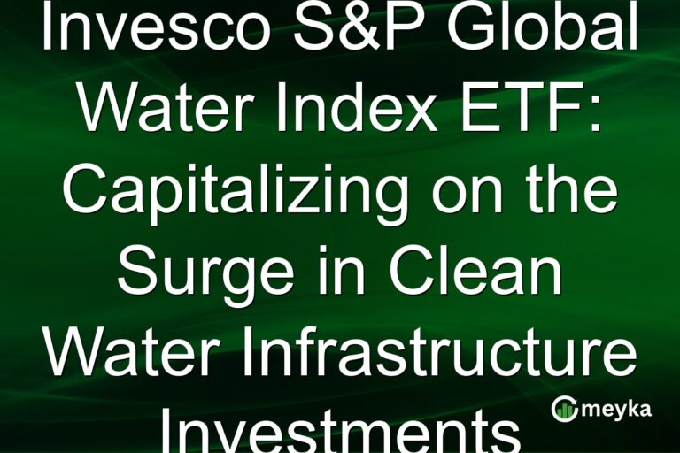 Invesco S&P Global Water Index ETF: Capitalizing on the Surge in Clean Water Infrastructure Investments