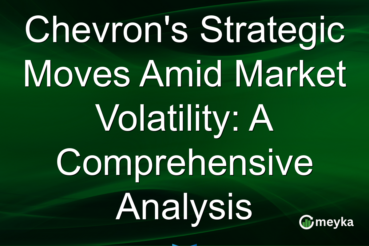 Chevron's Strategic Moves Amid Market Volatility: A Comprehensive Analysis