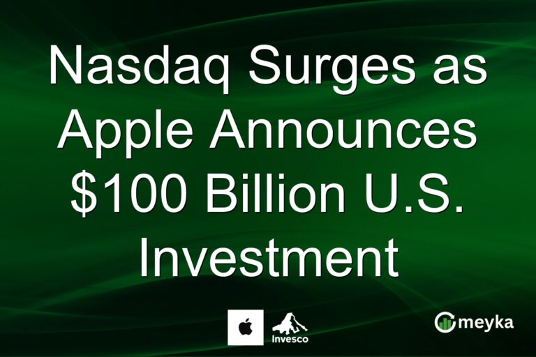 Nasdaq Surges as Apple Announces $100 Billion U.S. Investment