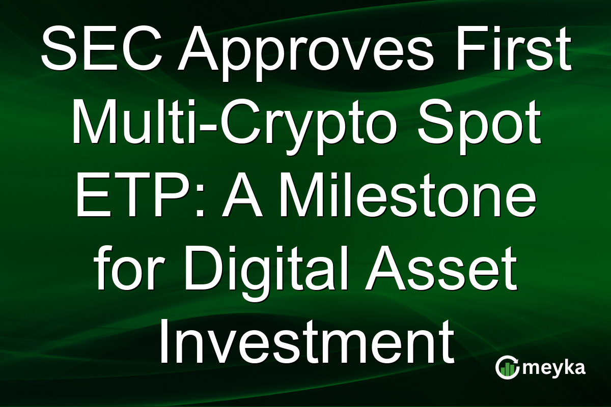 SEC Approves First Multi-Crypto Spot ETP: A Milestone for Digital Asset Investment