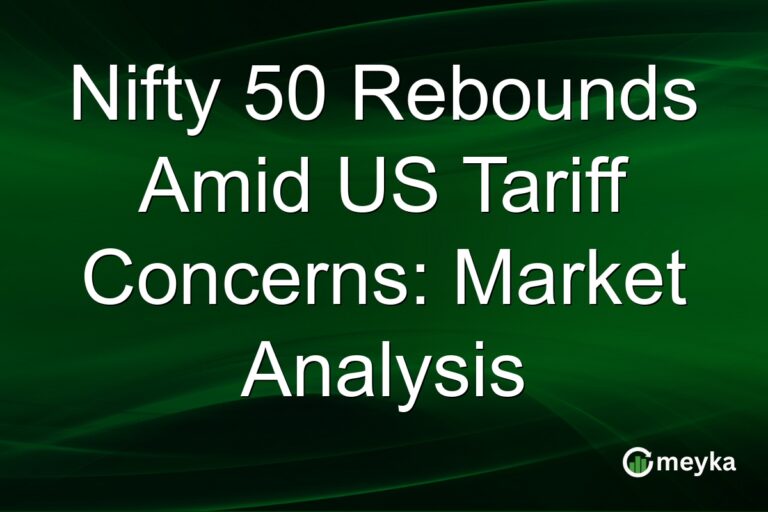 Nifty 50 Rebounds Amid US Tariff Concerns: Market Analysis