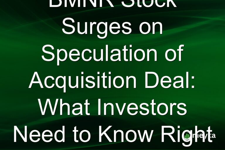 BMNR Stock Surges on Speculation of Acquisition Deal: What Investors Need to Know Right Now