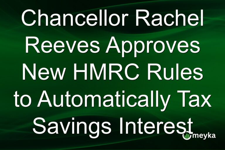 Chancellor Rachel Reeves Approves New HMRC Rules to Automatically Tax Savings Interest