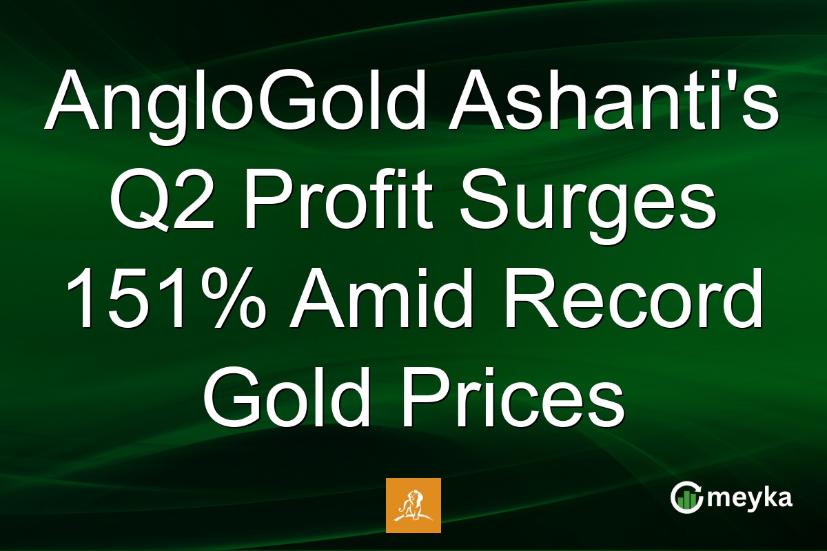 AngloGold Ashanti's Q2 Profit Surges 151% Amid Record Gold Prices