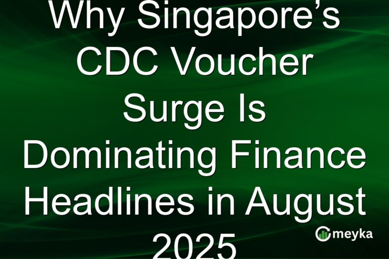 Why Singapore’s CDC Voucher Surge Is Dominating Finance Headlines in August 2025