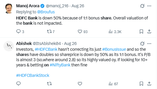 X Source: Analysts Views on HDFC Banks Share Decline