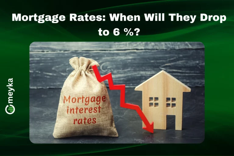 Mortgage rates forecast showing potential drop toward 6 percent in 2026.