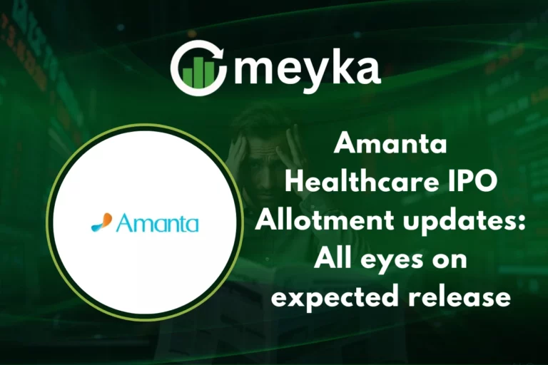 Amanta Healthcare IPO allotment updates and listing details