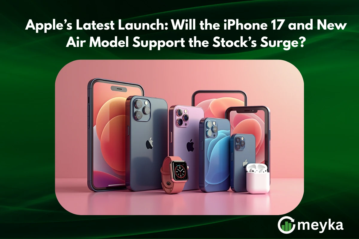 Apple Shares rise as the iPhone 17 and new Air model debut with ultra-slim design and AI features, driving investor interest and market attention.
