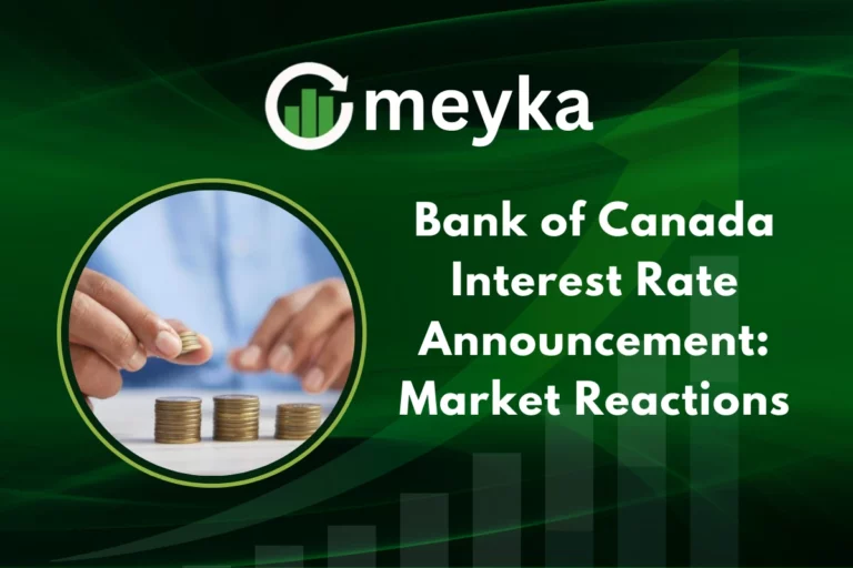 Bank of Canada Interest Rate announcement and market reactions”