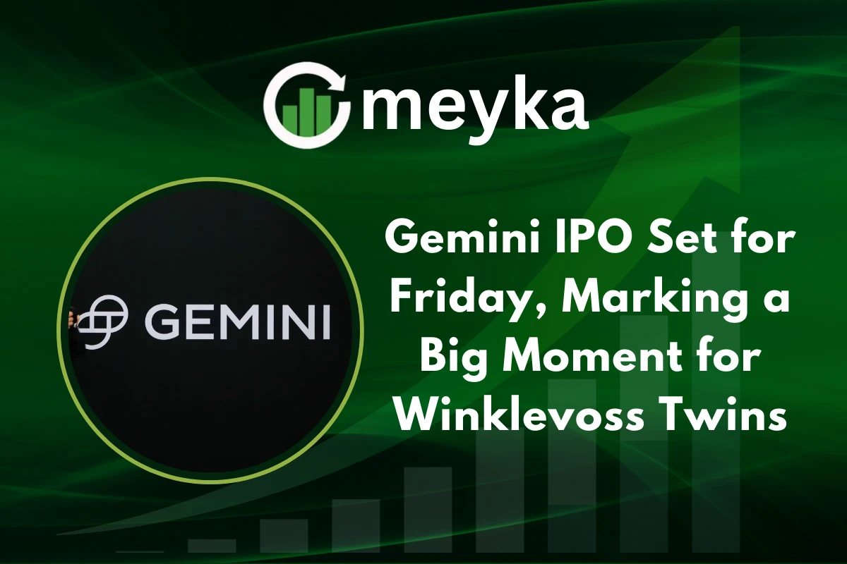 Gemini IPO launch on Nasdaq with Winklevoss twins leading crypto exchange debut