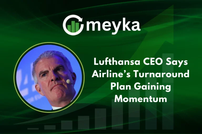 Lufthansa CEO Carsten Spohr discussing the airline’s turnaround plan gaining momentum in 2025.