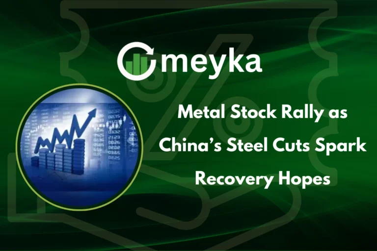 Metal Stock rally with Tata Steel shares rising in India