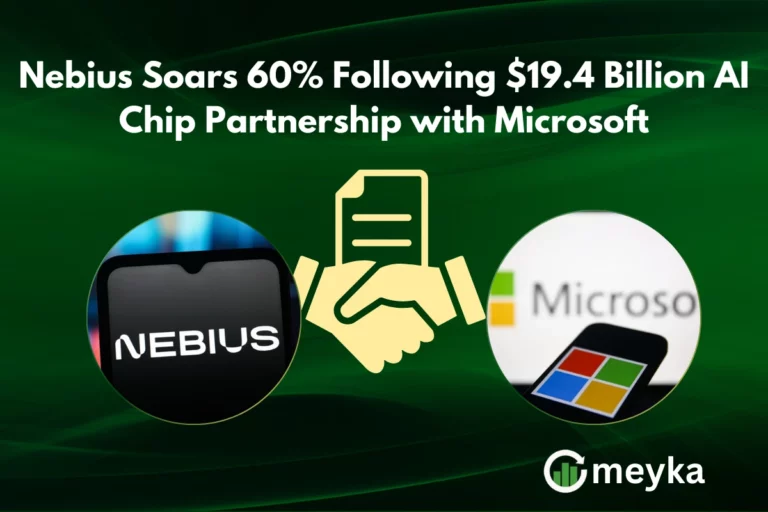 Nebius Partnership with Microsoft drives 60% stock surge after $19.4B AI chip and cloud deal