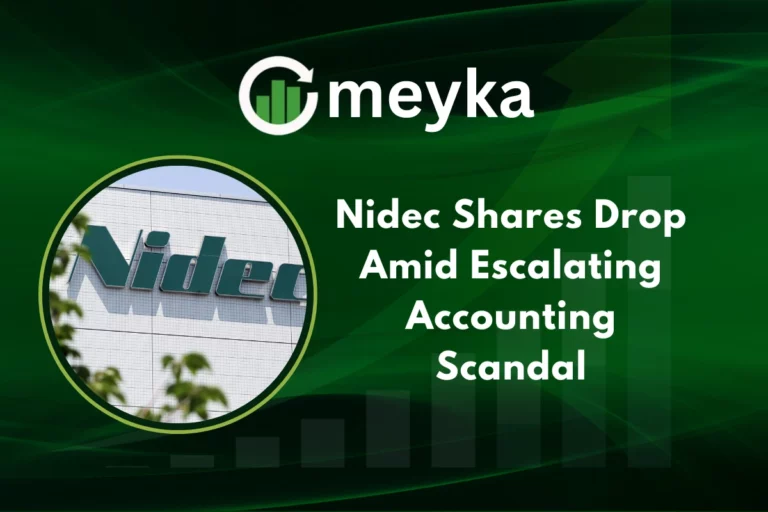 Nidec Shares plunge after accounting scandal sparks investor concerns on Tokyo Stock Exchange.