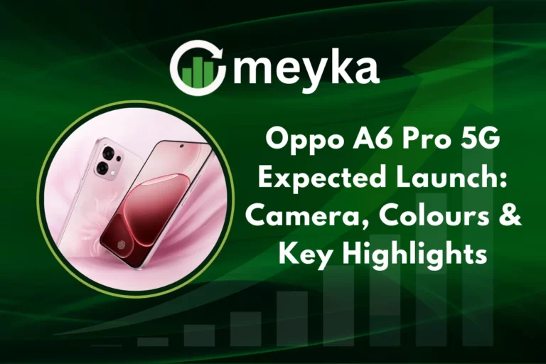 Oppo A6 Pro smartphone with 5G display and AI camera