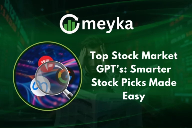 AI tools analyzing stock data on a digital interface with graphs for Stock Market GPTs