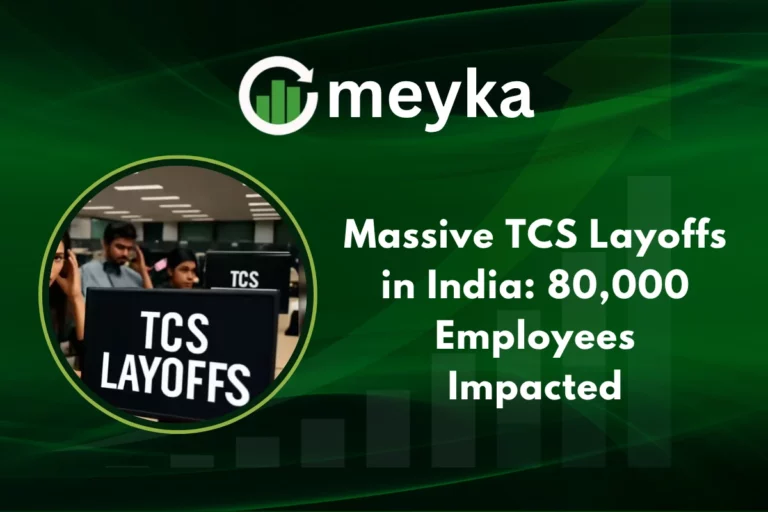 TCS Layoffs in India with reports of job cuts and employee reactions in the IT sector.