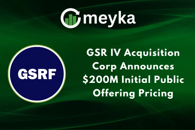 GSR IV Acquisition Corp