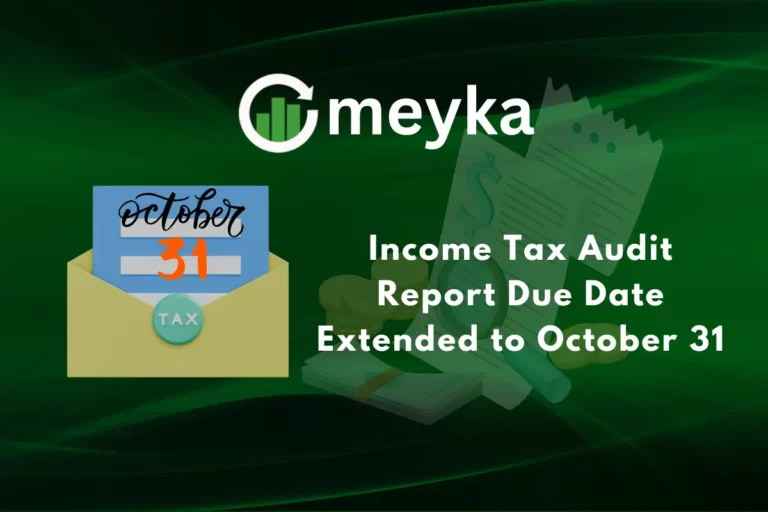 Income Tax Audit Report