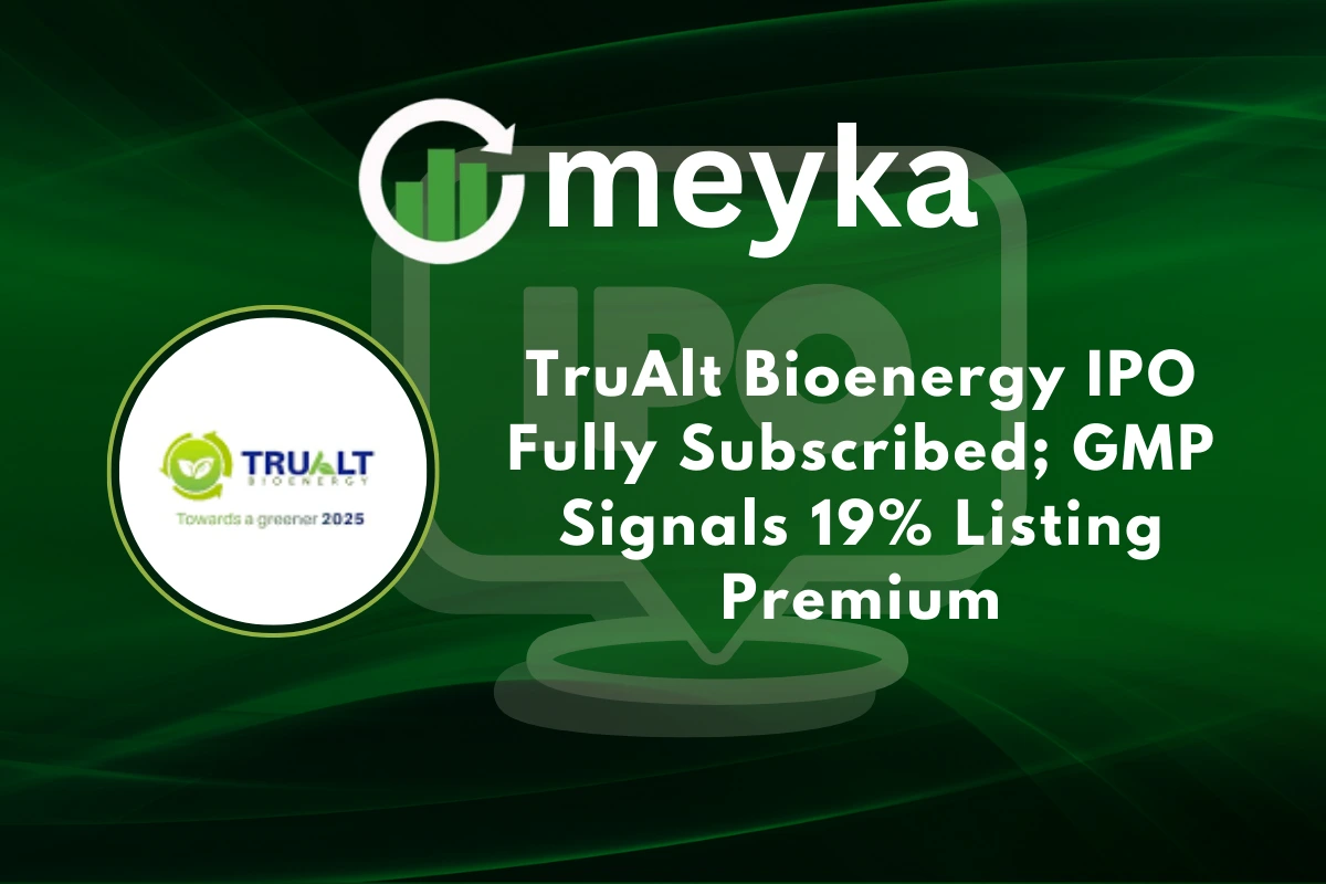 TruAlt Bioenergy IPO