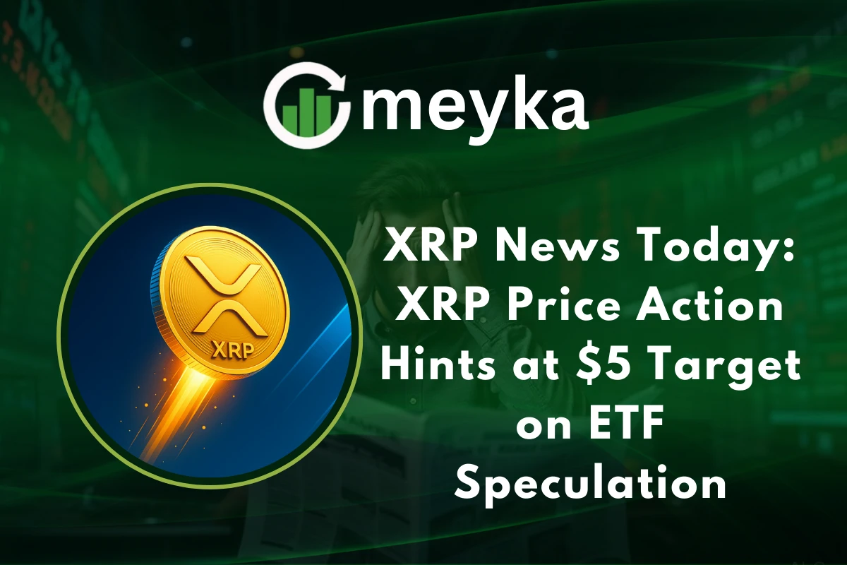 Chart showing XRP Price trending upward on ETF speculation